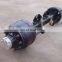 China used axles, English york axle 16 ton with square beam