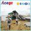 Prices of china mini new bucket chain gold separating or sand collecting dredger ships machine for sale