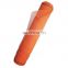 Fire resistant orange polyethylene fence shade cloth