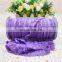 Factory OEM Fabric Elastic Ruffles Ribbon Band,purple ruffle elastic tapes