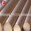 Bare solid copper aluminum bimetal bus bar / copper ground bar China Supplier