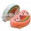 Moon Rainbow Shape Large Cosmetic Purse Bag Women Clutch Pouch Candy Color Silicone Zipper Key Wallets