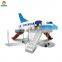 TONGYAO Factory High Quality Fiberglass Airplane Model Outdoor Playground With Slide