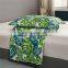New Summer Quilt Factory Wholesale Cheap Lightweight Ultrasonic Quilt Sets Tropical Jungle Plant Bedspreads