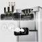 stainless steel 2+1 mixed flavors ice cream machine