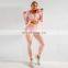 In Stock Custom Plus Size Sports Ladies Fitness & Yoga Wear Gym Workout Clothing Women Active Wear Yoga Set