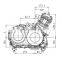 High Quality Motorcycle Engine UTV500/600/650CC Water Cooled&Oil Cooled Motorcycle Engine Assembly