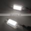 1Pair Led License Plate Lights For Toyota Land Cruiser Fj80 91-97 Lexus LX450 96-98 Prado 10-16 Number Plate Lamp Bulb