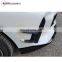F40 aero kits fit for 1 series 2019-2021 F40 to MP style gloss black front lip diffuser spoiler for F40 MP body kits