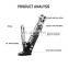XT Motorcycle Universal Aluminum Alloy Adjustable Kickstand Foot Side Stand Parking Bracket