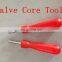 Auto Repair Tools Double Ended Plastic Screwdriver Valve Core 2-way Schrader Valve Core Remover