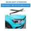 Golf7 VII Dry Carbon Fiber Front Eyelids Eyebrows for VW MK7 GTI 7R R LINE 14-18