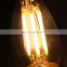 Decorative LED Candle Light Bulb C35 E27 E14 Dimmable LED Filament Bulb