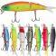 Yajie Outdoors Factory Direct Sales Wholesale Suspend Lure 88mm/7.2g  Fishing Lure Two Sections With Soft Tail Minnow
