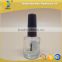 OEM acceptable 16ml empty round nail polish glass bottle