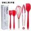 Kitchen Utensil Set, 5PCS Silicone Kitchen Utensils Set, Spatulas Brush, Cooking Tools, Easy to Use & Clean, Utensil Set, Kitchen Utensils