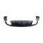 Universal rear bumper diffuser body kit tail bumper lip car rear bumper spoiler lip