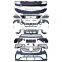 Prefect car body kit include front/rear bumper assembly AMG grille tail exhaust for Mercedes Benz GLE W166 up to GLE63 AMG Model