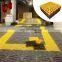High Strength Black Waterproof Logo Car Wash Premises Mechanics Shop High Pressure Floor Interlock Floor Mats For Shop Floor