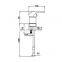 QCP-M11 Shampoo Chair Sink Faucet
