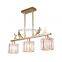 American Pendant Vintage Chandelier Sputnik Lamps Gold Retro Nordic Home Decoration Glass Pendant Lamp