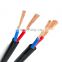 Halogen Free 2x2.5mm2 Electrical House Flat Wire Copper Wire Braiding Shielded Battery NYY Cable Loudspeaker Cable