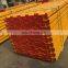 Scaffolding a Wooden Office Timber Beam 12m H Beam, Formwork Timber Construction Beam Wood Graphic Design CN;SIC Carton Yellow