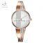 SHENGKE Luxury Bracelet Lady Watch Elegant Dial Hollow Out Band Hidden Clasp Buckle Bracelet Wristwatch K0062L