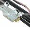Black Steel Tilt Floor Shift Steering Column 32 Inch Long With Ignition Key Auto Steering Part