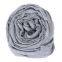 BS82 Hijab Muslim Head Scarf Solid Color Long Scarf Wrap Scarves Cotton Scarf for Women Fashion