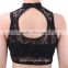 Girls Lyrical Two pieces Lace Turtle Neck Dance Crop Tops, Dance Costumes