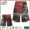 2016 moisture wicking dry rapidly sublimation print MMA shorts
