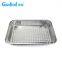 Rectanglar Aluminum Foil  Container  Wrinkle Wall container