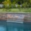 Water Descent Sheer Descent Water Feature Swimming Pool Wall Waterfall Fountains