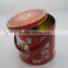 fashion high quality paint bucket tin boxes for food canning
