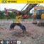 hydraulic wood grabs, excavator solid stone grab, timber grapple for 10tons excavator