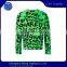 New Style Custom Crew Neck Cotton Sweatshirts Glow in the Dark