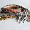 BCI researcher used multicolor coated gold eeg electrodes