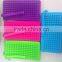 Osini office &school stationery DIY custom Building Block Design Silicone pouch /case with zipper for colleage & office