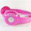 High Quality Stereo wireless bluetooth headphone,stereo bluetooth headset with TF card microphone