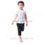 wholesale girls boutique clothing spring 2016 sports baby girl outfit