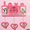 pink clock themes wholesaler,home decorations,Wall Clocks With Photo Frame