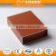 Factory supply anodizing powder coating wood grain aluminium extrusion profiles