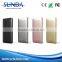 10000mah typec power bank with qc 3.0 aluminium black color for galaxy s7/s7 eage