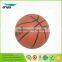 Outdoor standard size promotional rubber colorful basketballs