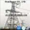 Types of transmission steel towers