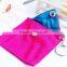 small cotton wallet bag with button closure