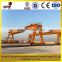 drawing customized gantry crane with double trolley