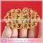 HOT SALE Gold Big Crystal Buckles &Rhinestone Pair Buckle For silk Box