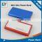 2016 new mini power bank brand 2000mah power bank Metal Case Slim battery power supply